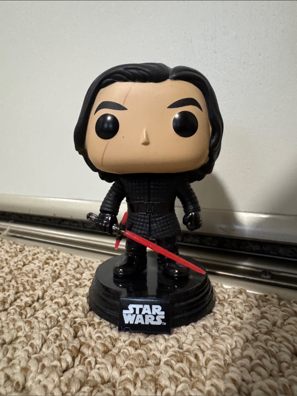Funko Star Wars Kylo Ren Pop! Bobble head, Vinyl - Black, Red, Tan